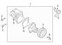 Diagram WATER PUMP. for your 2015 Hyundai