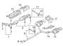 Diagram Exhaust system. Exhaust components. for your 2021 Hyundai Sonata