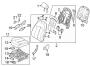 Diagram SEATS & TRACKS. PASSENGER SEAT COMPONENTS. for your Hyundai