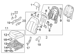 Seat Cushion Foam (Front)