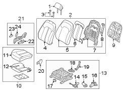 Seat Back Assembly (Front)