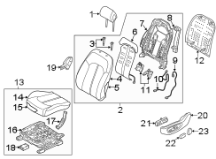 Seat Cushion Foam (Front)