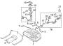 Diagram Fuel system components. for your Hyundai Sonata