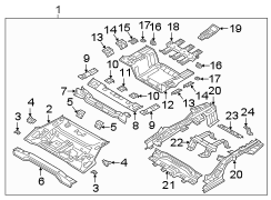 Floor Pan (Front, Rear)