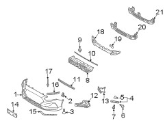 Bumper Impact Absorber (Front)