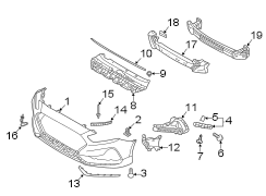 Bumper Trim (Front, Upper, Lower)