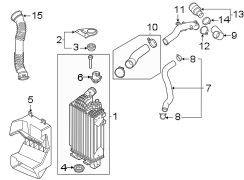 Intercooler Bracket (Upper)