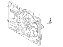 Diagram Cooling fan. for your 2020 Hyundai Sonata