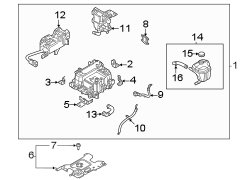 Drive Motor Inverter Bracket