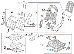 Seat Cover (Left, Front)