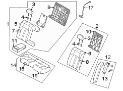 Seat Cushion Foam (Left)