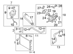 Engine Coolant Reservoir