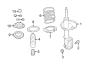 Diagram FRONT SUSPENSION. STRUTS & COMPONENTS. for your Hyundai