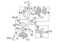 Seat Cushion Foam (Front)