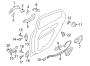 Diagram REAR DOOR. LOCK & HARDWARE. for your 2011 Hyundai Elantra