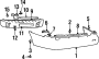 Diagram REAR BUMPER. BUMPER & COMPONENTS. for your 2019 Hyundai