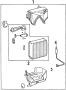 Air Conditioning (A/C) Evaporator Temperature Sensor. HVAC Evaporator Temperature Switch...