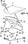 Image of Emblem. (Rear). Emblem or Ornament used. image for your 2015 Hyundai Accent   