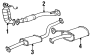 Image of Pipe. Exhaust. (Front). Exhaust Intermediate. image for your Hyundai Elantra  