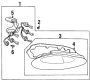 Image of Tail Light Gasket (Rear) image for your 2010 Hyundai Genesis Coupe   