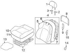 Seat Back Assembly (Front)