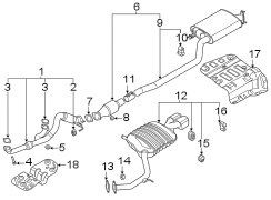 Exhaust Muffler (Front)