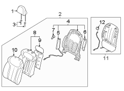 Seat Back Assembly (Right, Front)