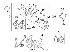 Disc Brake Kit (Right, Rear)