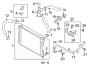 Diagram Radiator & components. for your Hyundai