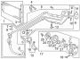 Diagram AIR CONDITIONER & HEATER. COMPRESSOR & LINES. CONDENSER. for your 2004 Hyundai Accent