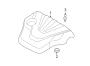 Diagram ENGINE / TRANSAXLE. ENGINE APPEARANCE COVER. for your 2011 Hyundai Sonata