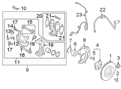 Disc Brake Kit (Right, Front)