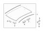 Diagram ROOF. EXTERIOR TRIM. for your Hyundai Accent