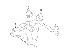 Diagram WATER PUMP. for your Hyundai