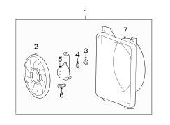 A/C Condenser Fan Assembly