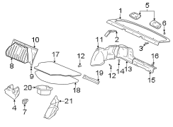 Diagram REAR BODY & FLOOR. INTERIOR TRIM. for your Hyundai