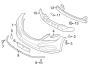 Diagram FRONT BUMPER & GRILLE. BUMPER & COMPONENTS. for your 2014 Hyundai Tucson Limited 2.4L Theta II AWD