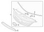 Diagram FRONT BUMPER & GRILLE. GRILLE & COMPONENTS. for your 2014 Hyundai Tucson Limited 2.4L Theta II AWD