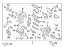 Diagram AIR CONDITIONER & HEATER. EVAPORATOR & HEATER COMPONENTS. for your Hyundai