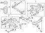 Diagram REAR SUSPENSION. SUSPENSION COMPONENTS. for your Hyundai