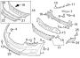 Diagram FRONT BUMPER. BUMPER & COMPONENTS. for your Hyundai