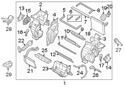 HVAC Unit Case Assembly