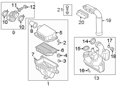 Air Filter and Housing Assembly