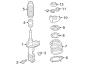 Diagram FRONT SUSPENSION. STRUTS & COMPONENTS. for your 2010 Hyundai Veracruz