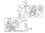 Diagram SEATS & TRACKS. PASSENGER SEAT COMPONENTS. for your Hyundai