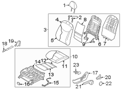 Seat Cushion Foam (Front)