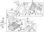 Diagram SEATS & TRACKS. DRIVER SEAT COMPONENTS. for your Hyundai