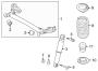 Diagram REAR SUSPENSION. SUSPENSION COMPONENTS. for your Hyundai