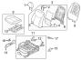 Diagram SEATS & TRACKS. PASSENGER SEAT COMPONENTS. for your Hyundai