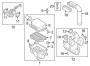 Diagram ENGINE / TRANSAXLE. AIR INTAKE. for your 2020 Hyundai Veloster N